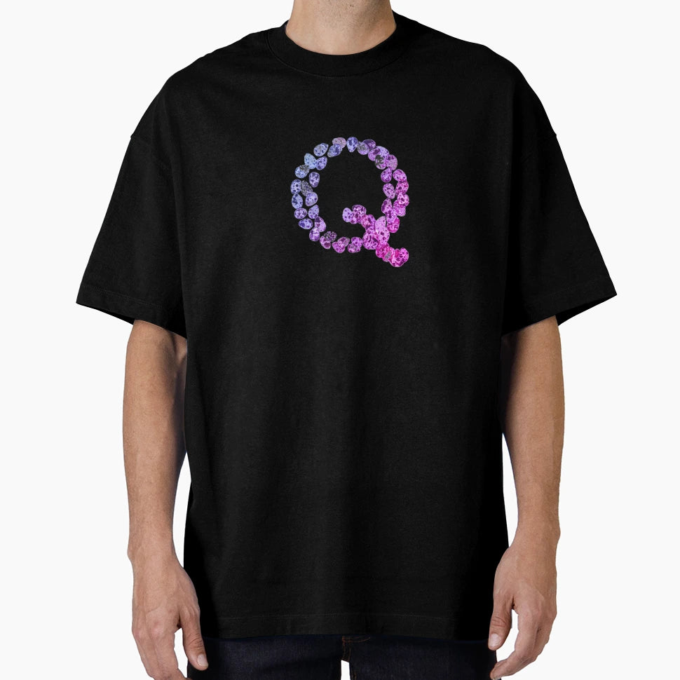 Q Alphabet T-Shirt - Graphic Print for Adults - T-Shirt, Sweatshirt, Hoodie