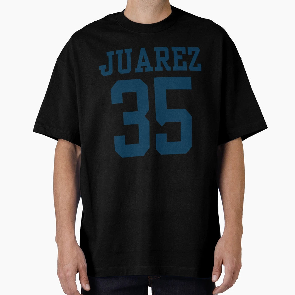 Rookie Football Team Juarez 35 Blue T-Shirt - Fun Novelty Design for Adults - T-Shirt, Sweatshirt, Hoodie