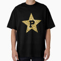 P Gold Star T-Shirt - Unique Graphic Unisex - T-Shirt, Sweatshirt, Hoodie