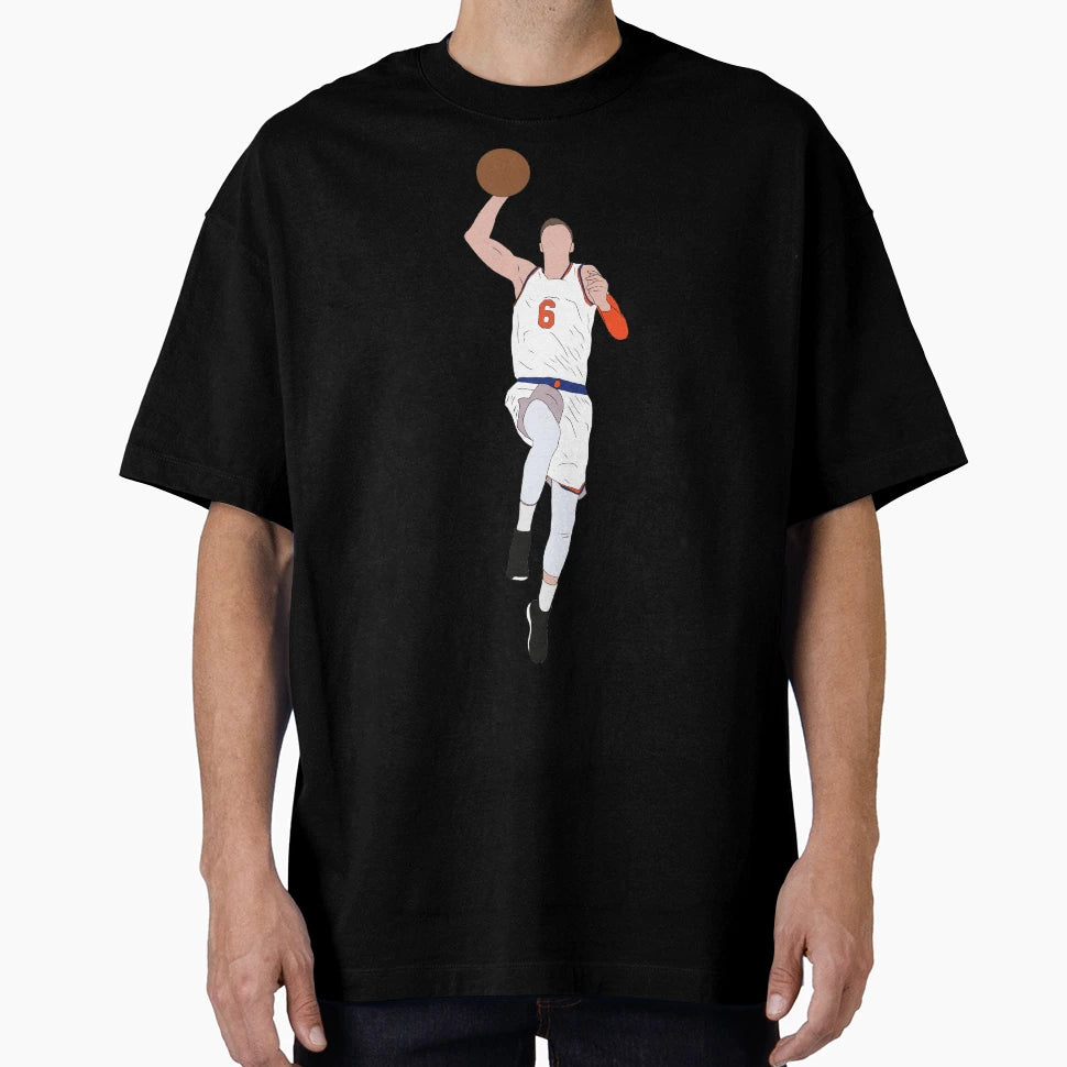 Kristaps Porzingis Dunk T-Shirt - Fun Novelty Design Unisex - T-Shirt, Sweatshirt, Hoodie