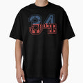 Number 34 Usa T-Shirt - Casual Everyday Wear Unisex - T-Shirt, Sweatshirt, Hoodie