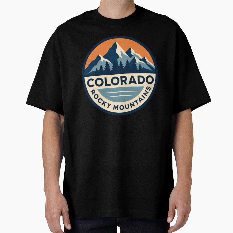 Colorado Rocky Mountains T-Shirt - Casual Everyday Wear Men Women - T-Shirt, Sweatshirt, Hoodie