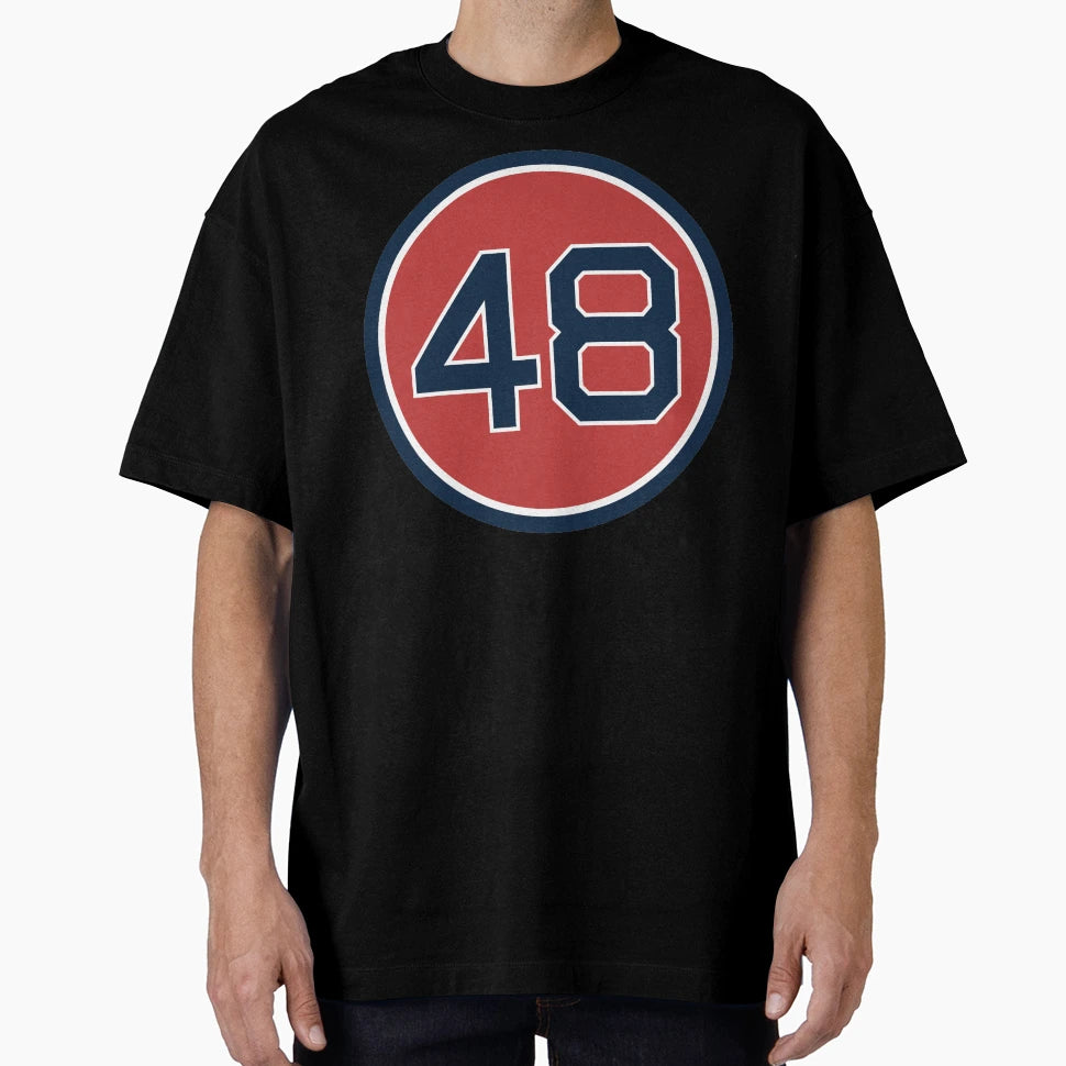 Lee Smith 48 Jersey Number T-Shirt - Minimalist Print for Adults - T-Shirt, Sweatshirt, Hoodie