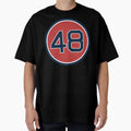 Lee Smith 48 Jersey Number T-Shirt - Minimalist Print for Adults - T-Shirt, Sweatshirt, Hoodie