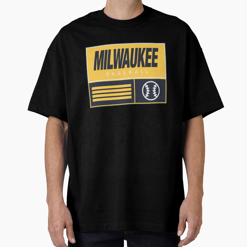 Milwaukee Baseball T-Shirt - Streetwear Style Men Women - T-Shirt, Sweatshirt, Hoodie