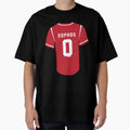 Sophos Red Jersey Q T-Shirt - Streetwear Style for Adults - T-Shirt, Sweatshirt, Hoodie