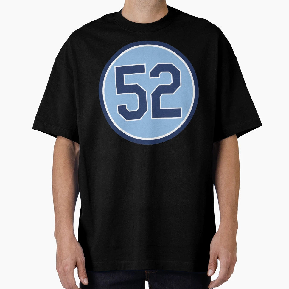 Chaz Roe 52 Jersey Number T-Shirt - Unique Graphic for Adults - T-Shirt, Sweatshirt, Hoodie