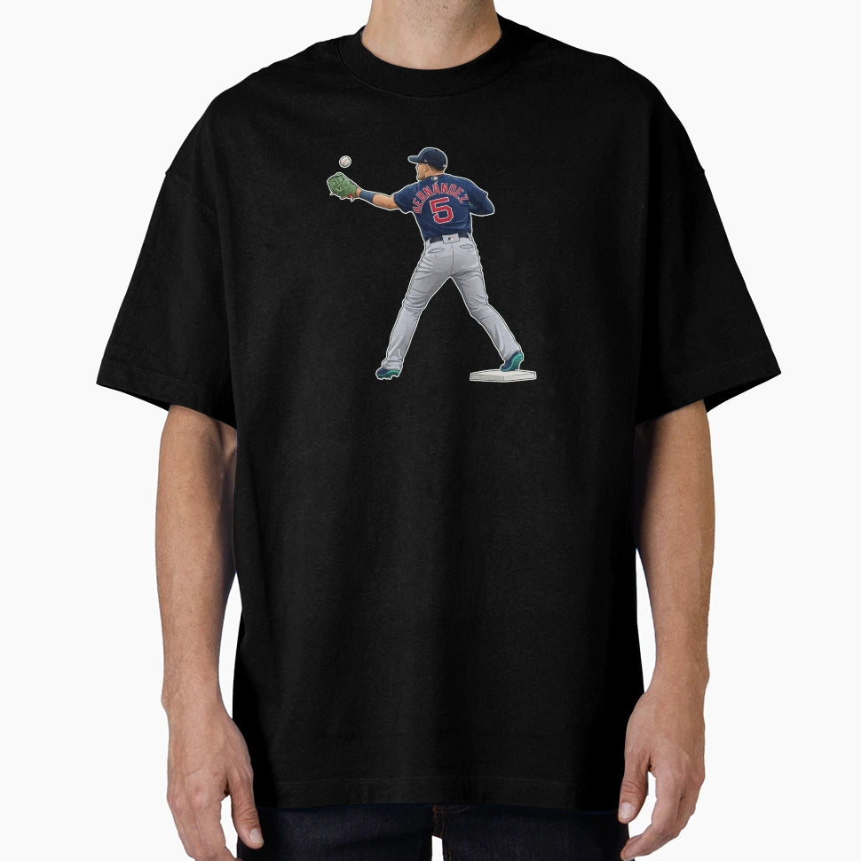 Enrique Hernandez 5 Catch Ball T-Shirt - Streetwear Style for Adults - T-Shirt, Sweatshirt, Hoodie
