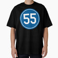 Orel Hershiser 55 Jersey Number T-Shirt - Minimalist Print Men Women - T-Shirt, Sweatshirt, Hoodie