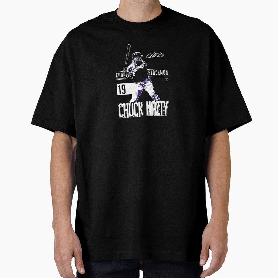 Charlie Blackmon T-Shirt - Minimalist Print for Adults - T-Shirt, Sweatshirt, Hoodie