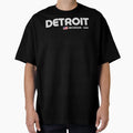 Detroit Michigan Usa T-Shirt - Custom Art Print Unisex - T-Shirt, Sweatshirt, Hoodie