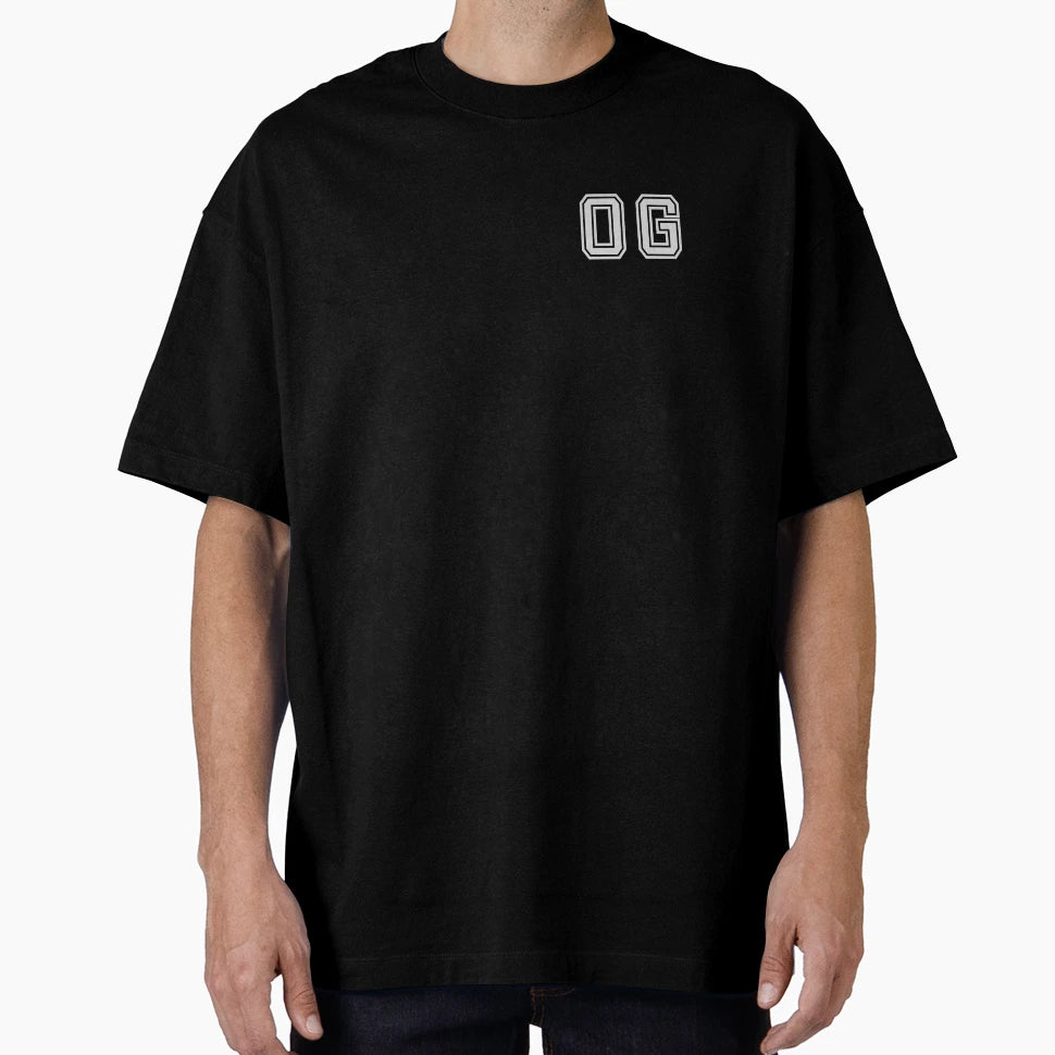 O G Varsity Initials Varsity T-Shirt - Fun Novelty Design Men Women - T-Shirt, Sweatshirt, Hoodie