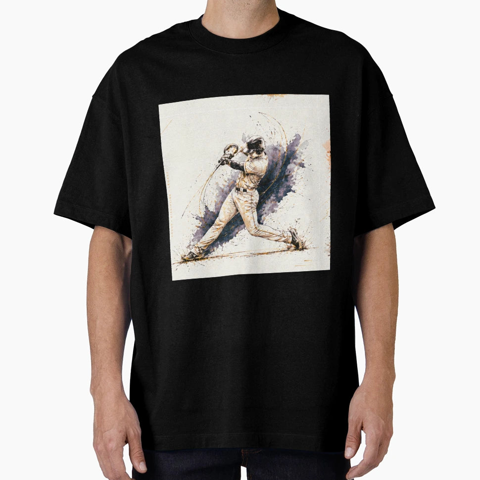 Home Run Baseball Art Collection True T-Shirt - Aesthetic Graphic Unisex - T-Shirt, Sweatshirt, Hoodie