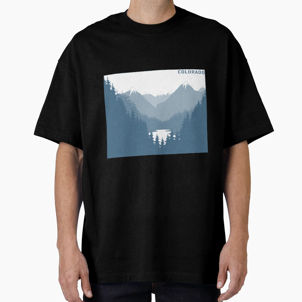 Cyan Colorado T-Shirt - Streetwear Style Men Women - T-Shirt, Sweatshirt, Hoodie