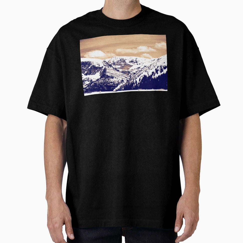 Snowy Mountains Colorado T-Shirt - Unique Graphic for Adults - T-Shirt, Sweatshirt, Hoodie