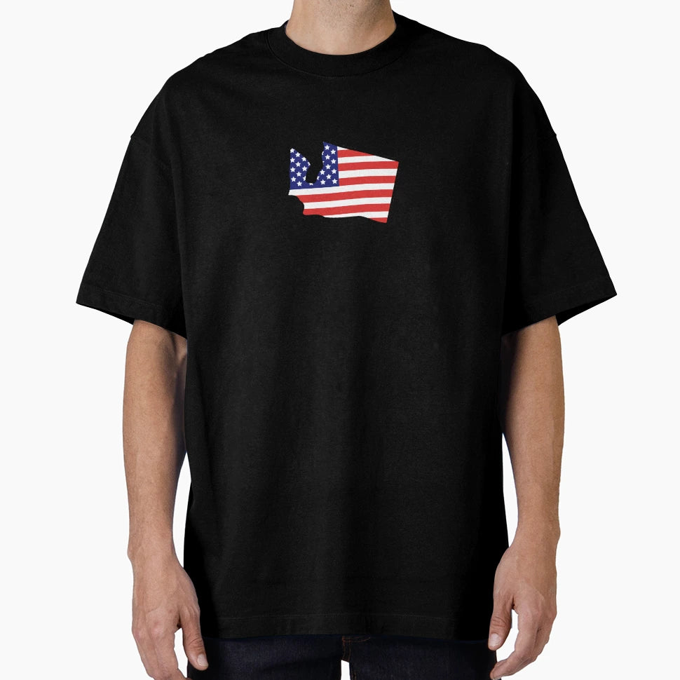 State Washington T-Shirt - Trendy Graphic for Adults - T-Shirt, Sweatshirt, Hoodie