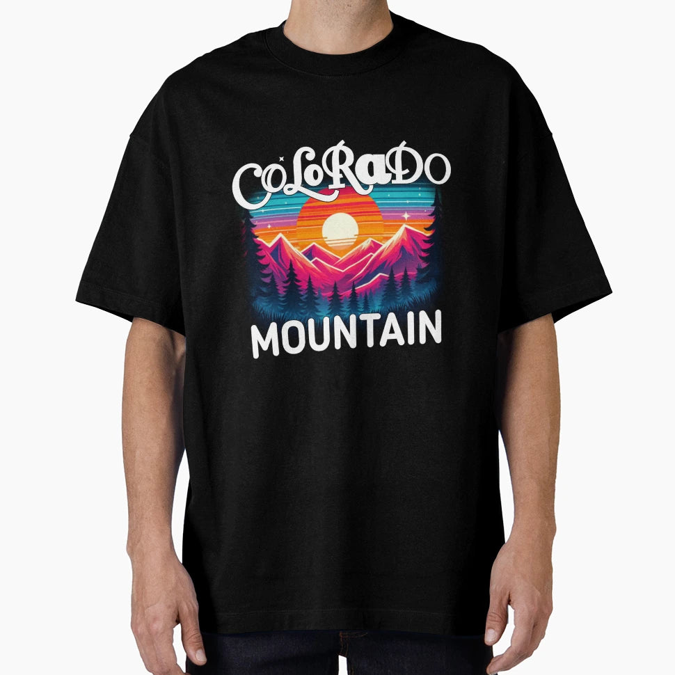Colorado Mountain T-Shirt - Unique Graphic Unisex - T-Shirt, Sweatshirt, Hoodie
