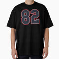 82 Navy Grey Red Sports Number Eighty Two T-Shirt - Streetwear Style Unisex - T-Shirt, Sweatshirt, Hoodie