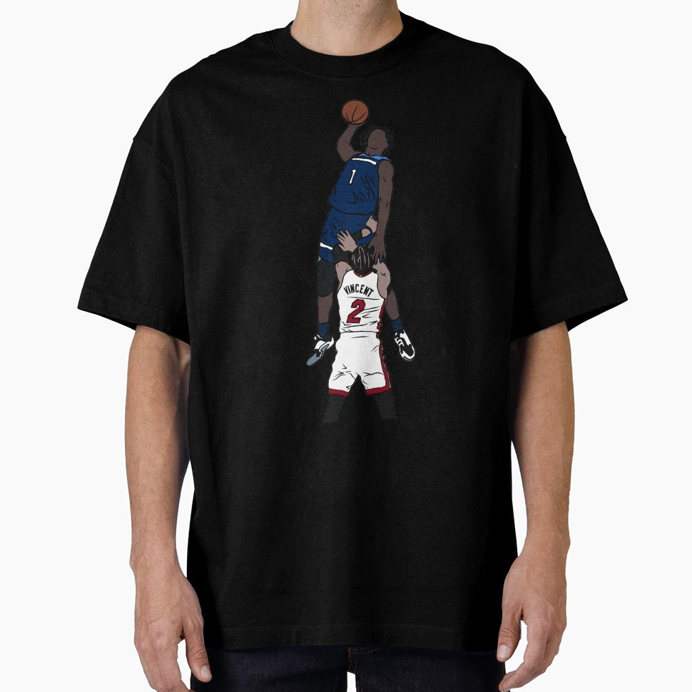 Anthony Edwards Dunk Gabe Vincent T-Shirt - Minimalist Print for Adults - T-Shirt, Sweatshirt, Hoodie