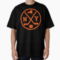 New York Hockey Emblem Ny T-Shirt - Casual Everyday Wear Unisex - T-Shirt, Sweatshirt, Hoodie
