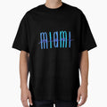 Miami Beach Typography Beach Florida T-Shirt - Fun Novelty Design Unisex - T-Shirt, Sweatshirt, Hoodie