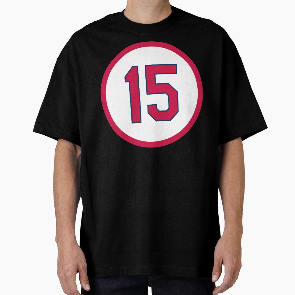 Jim Edmonds 15 Jersey Number T-Shirt - Graphic Print for Adults - T-Shirt, Sweatshirt, Hoodie