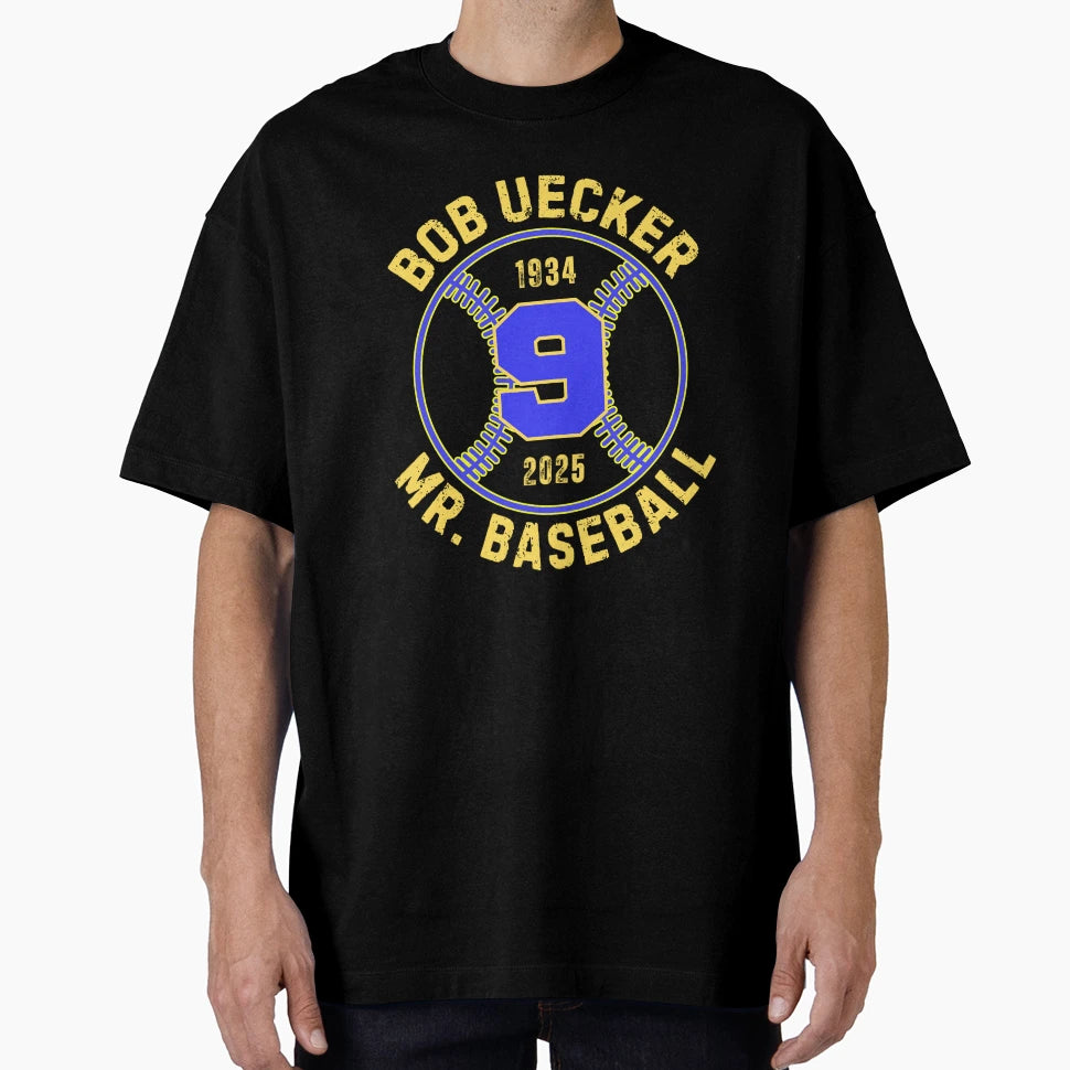 Bob Uecker Mr Baseball T-Shirt - Custom Art Print Unisex - T-Shirt, Sweatshirt, Hoodie