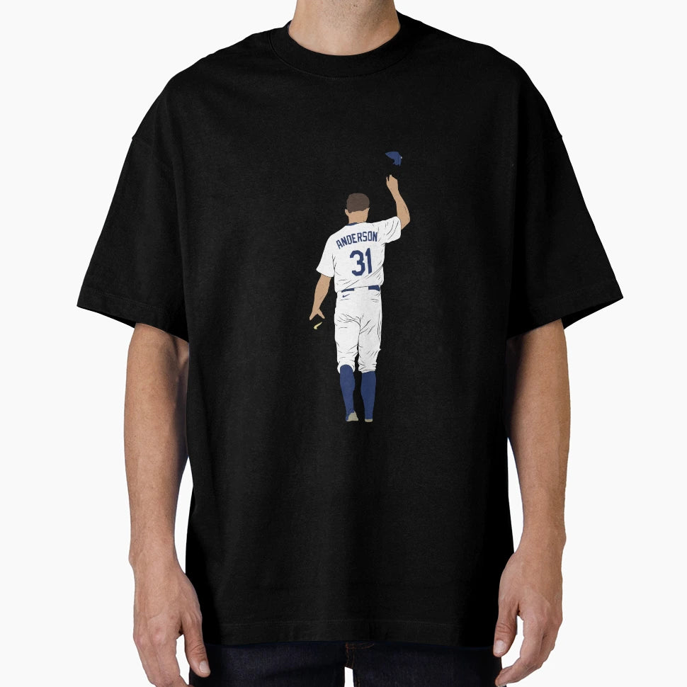 Tyler Anderson Hat Tip T-Shirt - Unique Graphic for Adults - T-Shirt, Sweatshirt, Hoodie