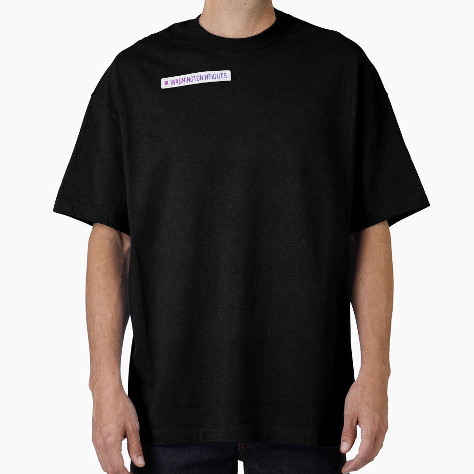 Heights Instagram Location Tag T-Shirt - Trendy Graphic Unisex - T-Shirt, Sweatshirt, Hoodie