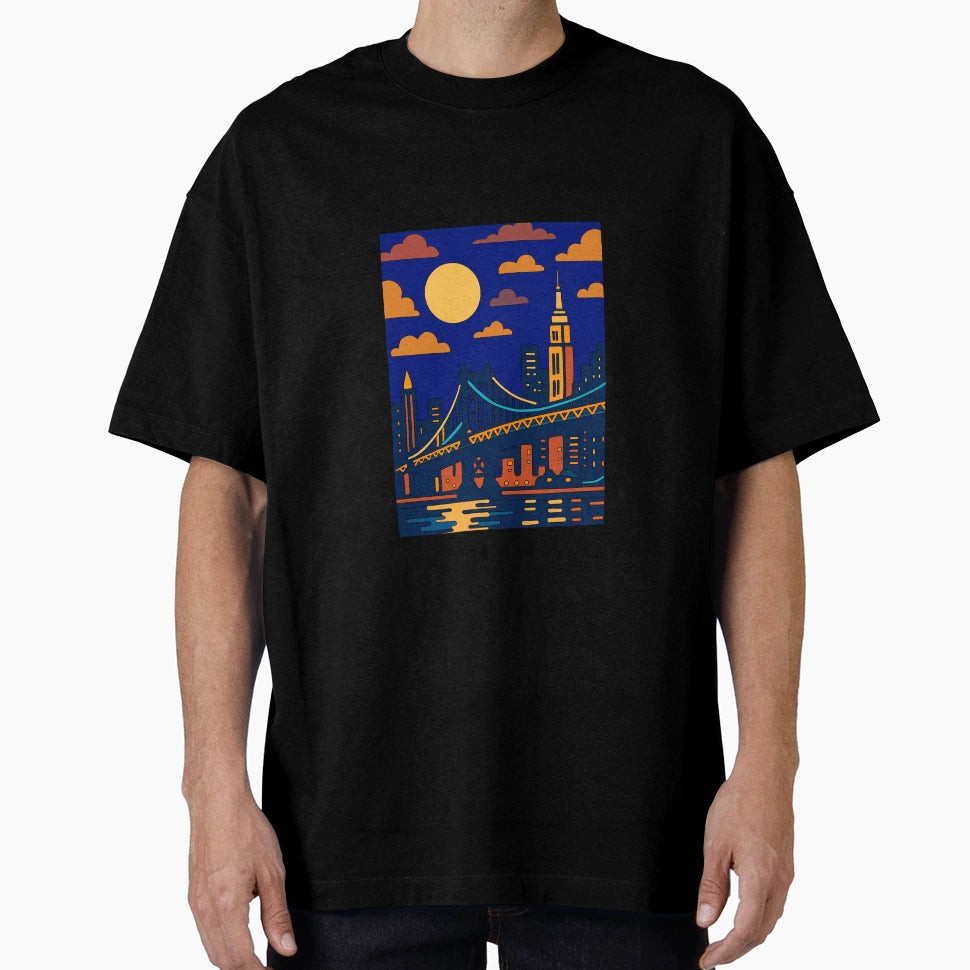 Moonbrige T-Shirt - Aesthetic Graphic Unisex - T-Shirt, Sweatshirt, Hoodie
