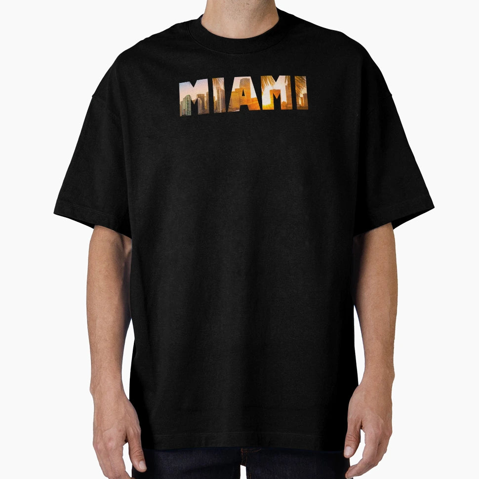 Miami T-Shirt - Unique Graphic for Adults - T-Shirt, Sweatshirt, Hoodie