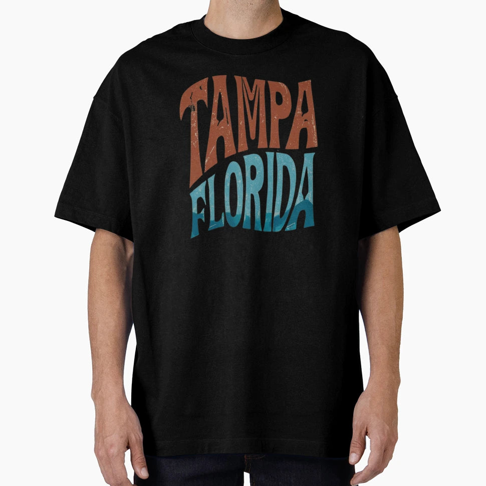 Tampa Florida T-Shirt - Trendy Graphic for Adults - T-Shirt, Sweatshirt, Hoodie