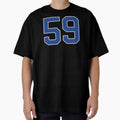 Number 59 Lucky Sports Jersey T-Shirt - Casual Everyday Wear Men Women - T-Shirt, Sweatshirt, Hoodie
