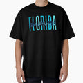 Miami Florida Ocean Split T-Shirt - Minimalist Print Unisex - T-Shirt, Sweatshirt, Hoodie