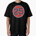 Steve Pearce 25 Jersey Number T-Shirt - Minimalist Print for Adults - T-Shirt, Sweatshirt, Hoodie