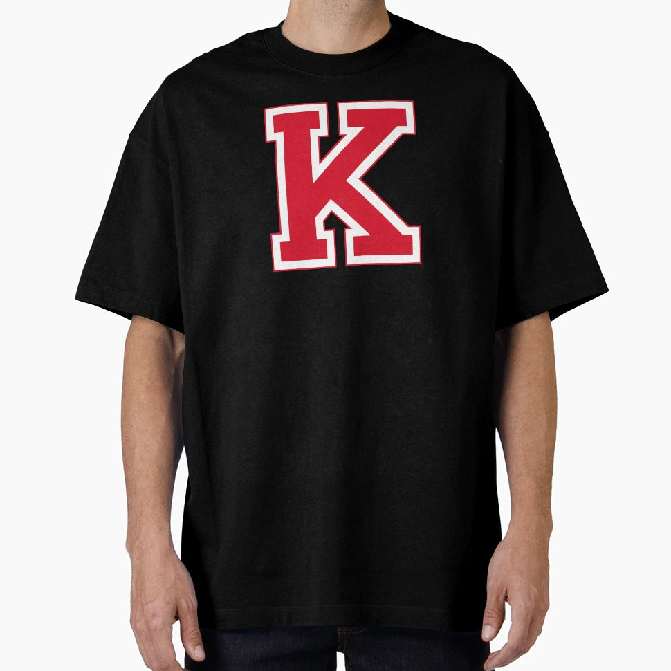 Red Varsity Letter K T-Shirt - Fun Novelty Design Unisex - T-Shirt, Sweatshirt, Hoodie