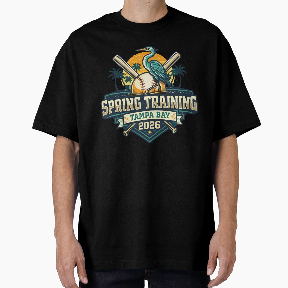 Spring Training Tampa Bay 2026 Baseball T-Shirt - Trendy Graphic Men Women - T-Shirt, Sweatshirt, Hoodie