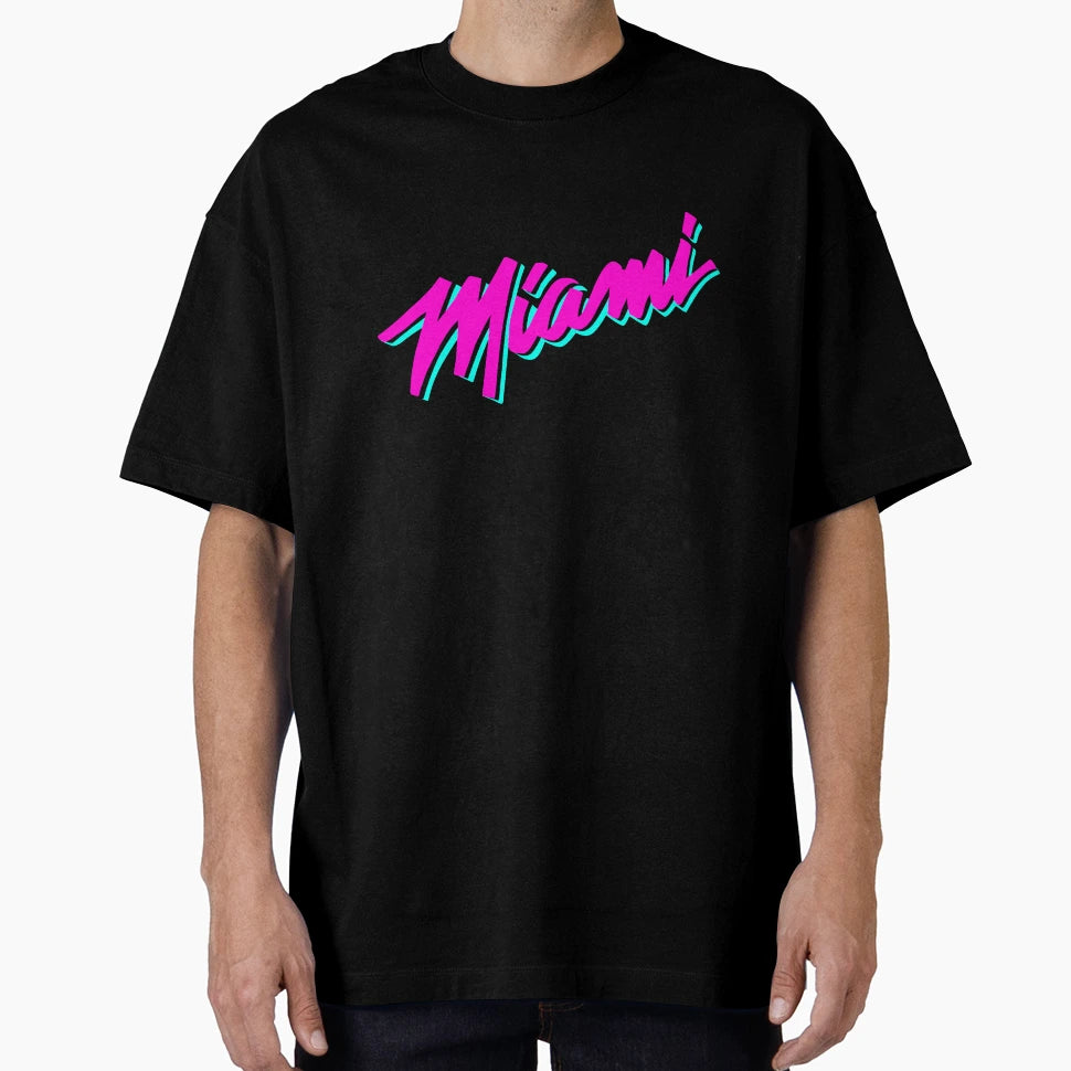 Miami T-Shirt - Unique Graphic for Adults - T-Shirt, Sweatshirt, Hoodie