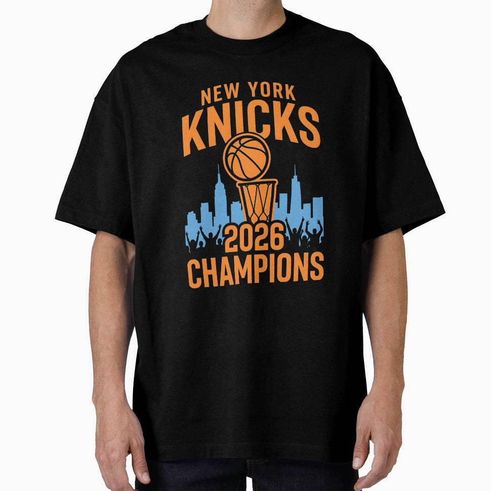 Knicks Championship 2026 Ny New York T-Shirt - Minimalist Print for Adults - T-Shirt, Sweatshirt, Hoodie