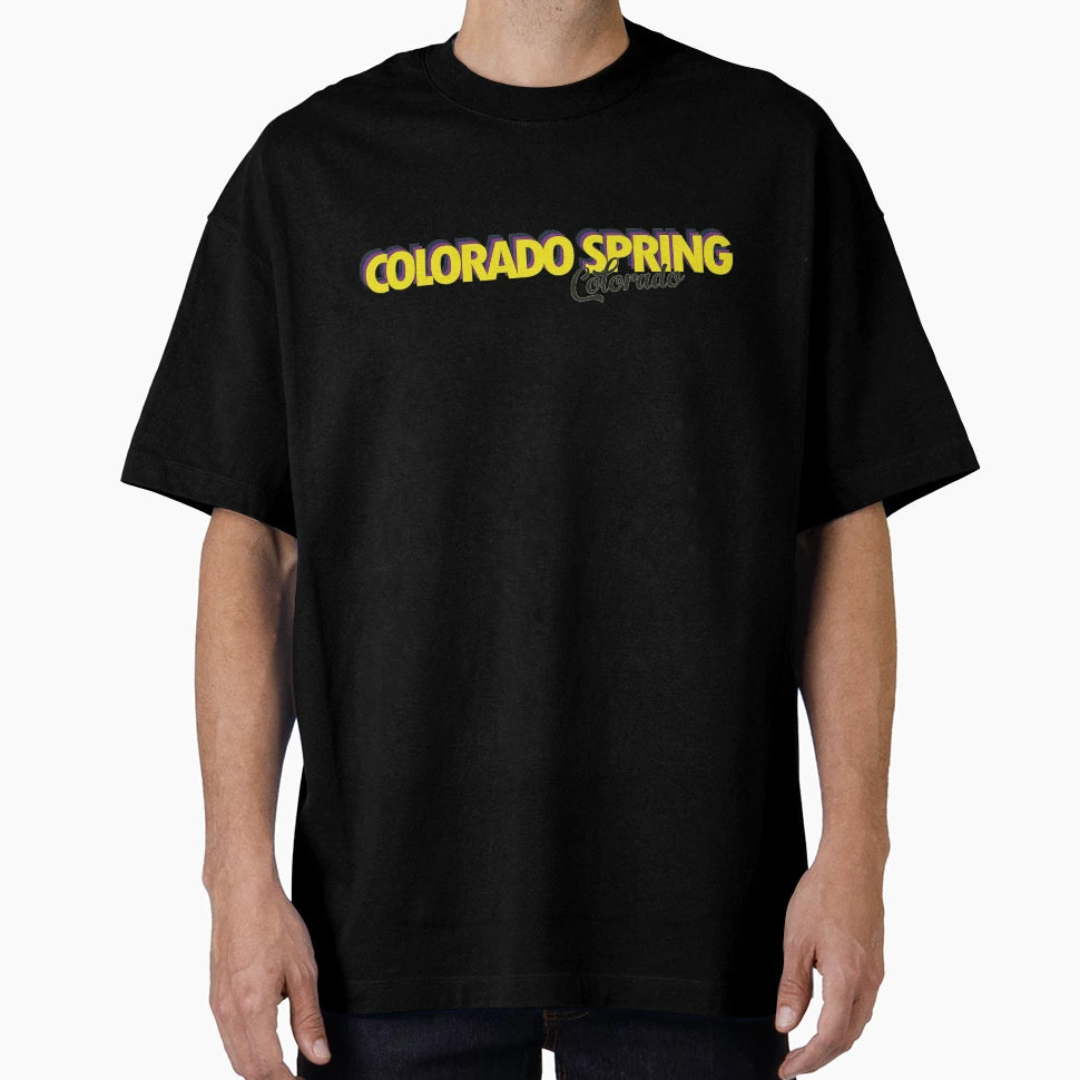Colorado Spring Colorado T-Shirt - Custom Art Print Unisex - T-Shirt, Sweatshirt, Hoodie