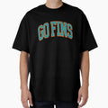 Go Fins Miami Football Dolphins Hometown T-Shirt - Custom Art Print Unisex - T-Shirt, Sweatshirt, Hoodie