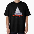 Washigton Dc Usa Cities United States T-Shirt - Custom Art Print Unisex - T-Shirt, Sweatshirt, Hoodie
