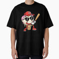 Baseball Heart Valentines Day Ice Cream T-Shirt - Aesthetic Graphic Unisex - T-Shirt, Sweatshirt, Hoodie