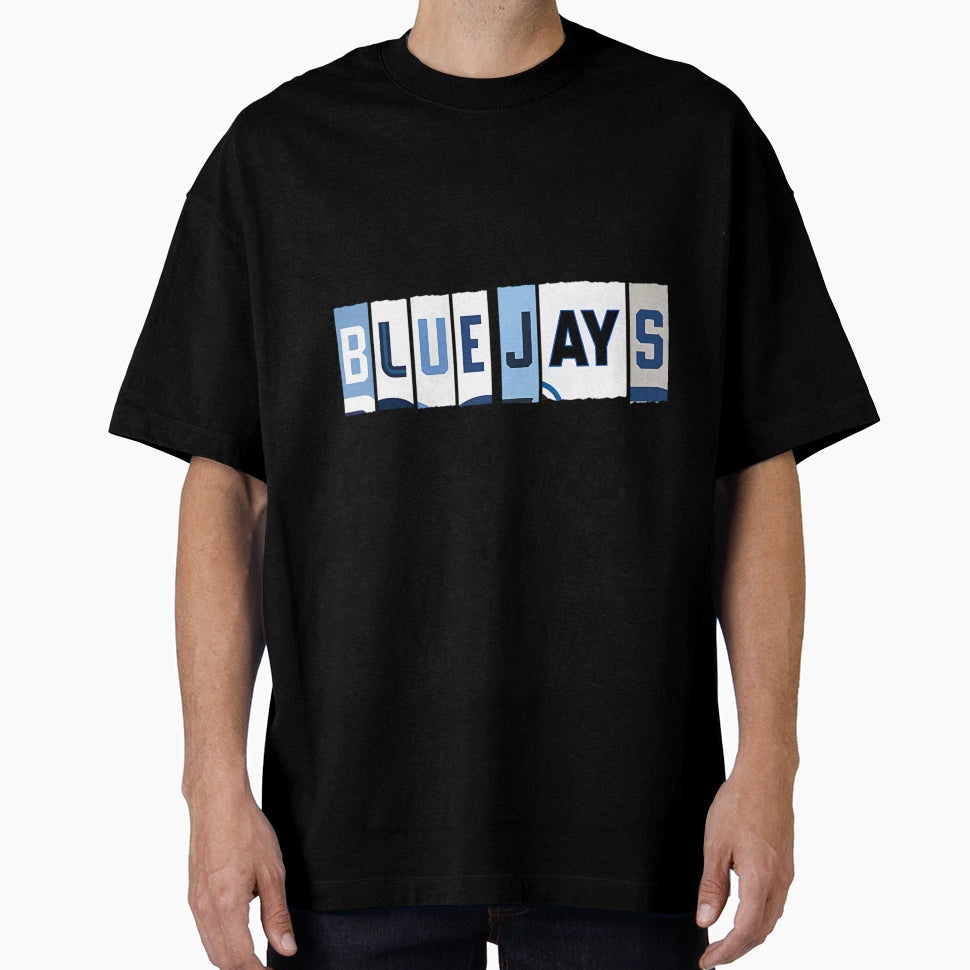 Blue Jays Torn Jersey T-Shirt - Trendy Graphic Men Women - T-Shirt, Sweatshirt, Hoodie