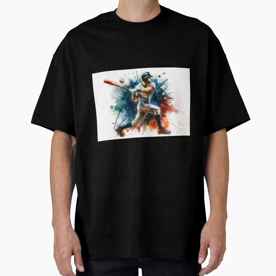 Baseball Player T-Shirt - Graphic Print for Adults - T-Shirt, Sweatshirt, Hoodie