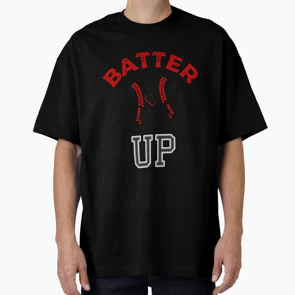 Batter Up Baseball Lovers Light T-Shirt - Fun Novelty Design for Adults - T-Shirt, Sweatshirt, Hoodie
