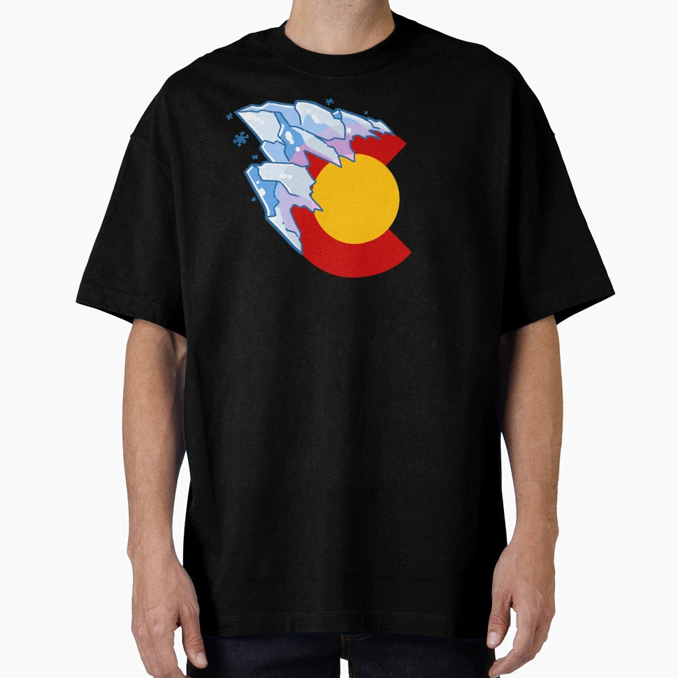 Ice Colorado Logo T-Shirt - Graphic Print Unisex - T-Shirt, Sweatshirt, Hoodie