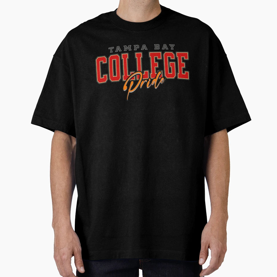 Tampa Bay College Pride T-Shirt - Custom Art Print for Adults - T-Shirt, Sweatshirt, Hoodie