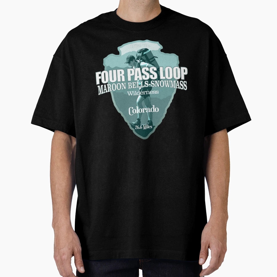 Four Pass Loop Arrowhead T T-Shirt - Unique Graphic Unisex - T-Shirt, Sweatshirt, Hoodie