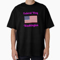 Federal Way Washington State Stylish T-Shirt - Aesthetic Graphic Unisex - T-Shirt, Sweatshirt, Hoodie